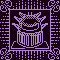 a pixel art helmet