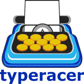 a clipart-style typewriter