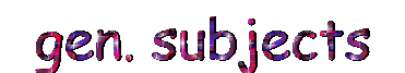 general subjects