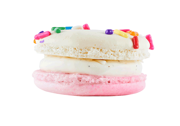 an funfetti macaron